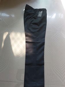 MANCREW Men Regular Fit Black Cotton Blend Trouser