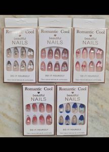random Set Artificial Nails Fake Pretty Hands