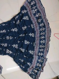 Elegant Blue Ethnic Gown