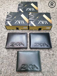 Zara Black Leather Wallet