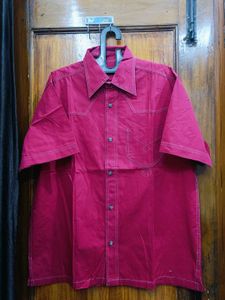 🇳🇿💫♥️ Imported Red Short Sleeve Shirt