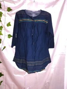 Dark Blue Kurti
