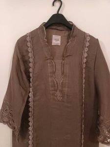 Coffee Brown Pakistani Suit