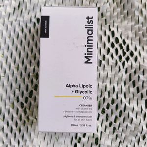 Minimalist Alpha Lipoic + Glycolic 07% Cleanser