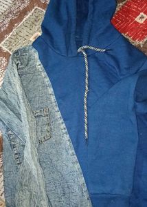 Unique Two-Tone Hoodie