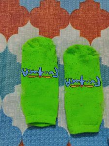 Anti Skid Green Socks