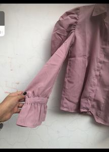 Shirt With Puff Sleeves