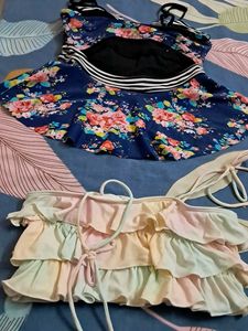 Combo Of Two Padded  Beach Wear