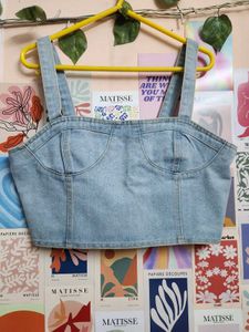 Denim Bustier