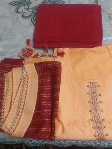 Unstitched women suit fabric