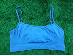 Tank Blue Bra.30.32