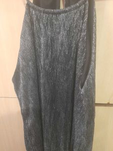 Shiny Silver Party Dress