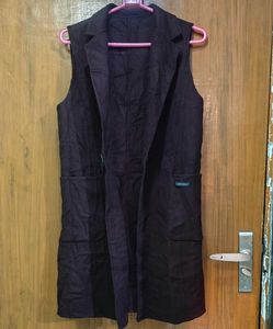 Sleeveless Blazer Vest