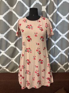 Floral Print Casual Dress
