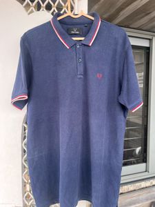 Allen Solly Blue Polo Shirt