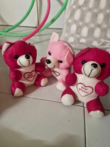 Cute Teddy Bear Trio