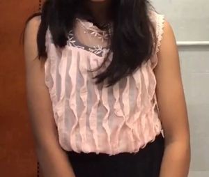 Pink Tank Top With Lace