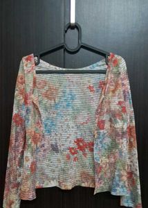 Floral Print Jacket