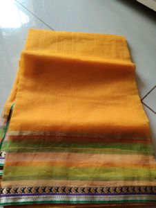 Beautiful Yellow Saree