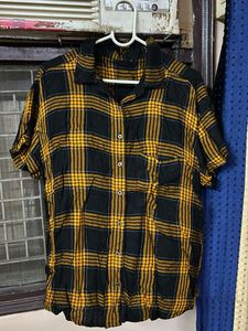 Check Design Shirt