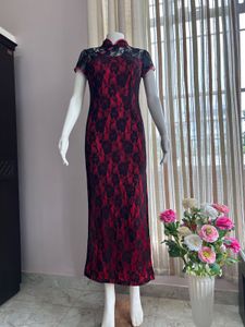 Cheongsam Lace Gown
