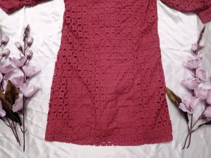Dark Pink Dress