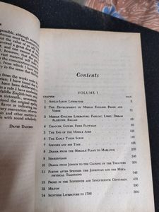 critical history of English Literature Volume 1&amp;2