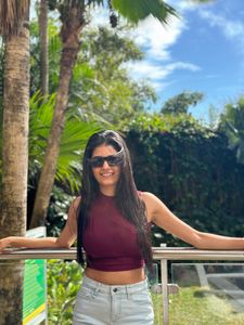 Backless Crop Top
