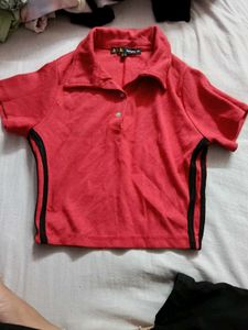 Crop top With Colaur