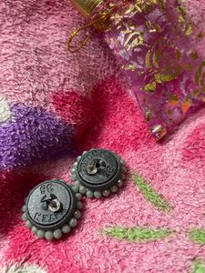 Cute beaded earrings😍