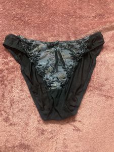 Black Floral Lingerie