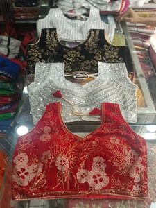 Embroidered Blouse Variety Pack 4pc Combo