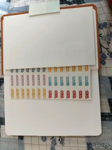 Orange Factor Notes Planner