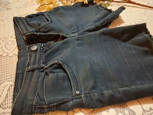Black Denim Shorts
