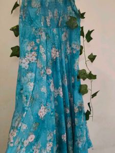 Floral Print Maxi Slip Dress