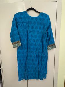 Elegant Blue Kurta