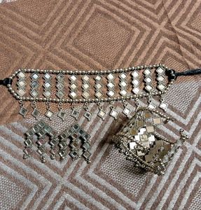 Mirror Jewellery Set