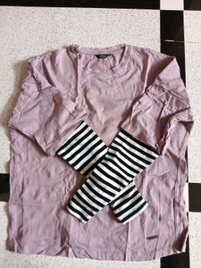 Layered Sleeve Top - Trendy Style