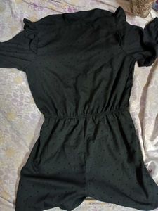 Black Playsuit / Romper From Max