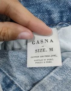 GASNA Light Wash Korean Jeans