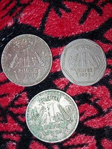 1 Rs 3 Rare Coins
