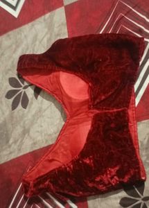 Maroon Shimmer Blouse