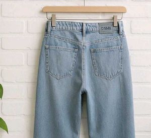 Wide Leg Denim Jeans