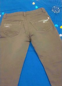 Olive Green Jeans