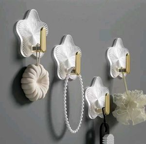 Star Decorative Wall Hooks (Set of 4)