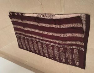 Coffee Brown  &amp; Cream  silk Saree