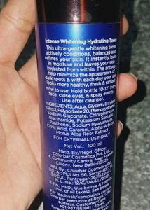 Colorbar Hydra White Toner