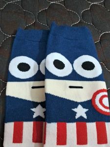 Spiderman Socks For  Girls Combo  Of  4