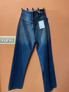 Straight Leg Denim Jeans