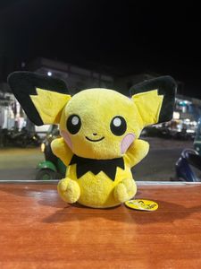 Official 9" 23Cm Pichu Pokemon Anime Plush Toys